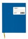 7.sans Protokoll Kvarter 17x21cm 48 ark linjert blå