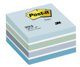 Notatblokk Post-it® Kube 76x76mm pastell blå