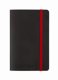 Notatbok Oxford Black n´Red Business Journal Soft cover A6 linjert sort