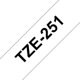 Merketape Brother P-Touch TZe251 24mm svart på hvit
